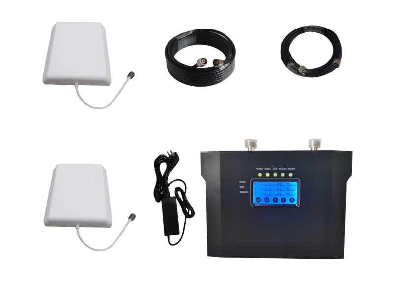 Image Ripetitore GSM 3G 4G a tre bande Nikrans NS-1100GDW in Italia